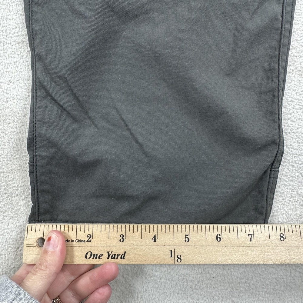 Simms Pants Mens 40 Gray Nylon Fishing Outdoor Hiking Belted Stretch Double Knee - Picture 15 of 16